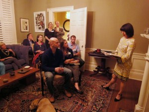 My first reading in Charleston