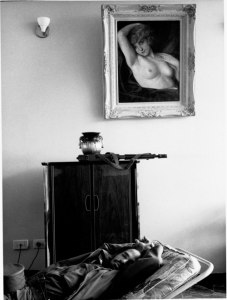 A Corrales print acquired by the Rebekah Jacob Gallery in the 90s